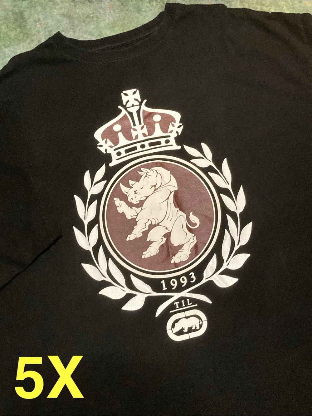 5XB Vintage 90s Y2k Ecko Unltd Graphic Tee Oversized Baggy Old School Streetwear